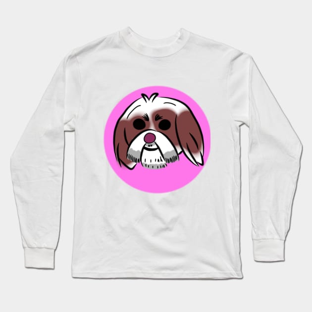 Shih Tzu Long Sleeve T-Shirt by MysticHeart